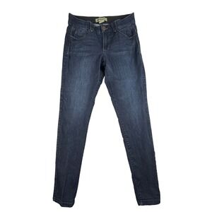 Democracy Ab Solution Skinny Jeans Stretch Y2K Women 8 Dark Wash